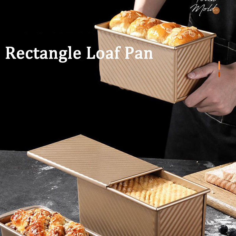 Springform Pan Set - Dikdörtgen Ekmek Kalıbı, Tost Yapma Kalıbı,