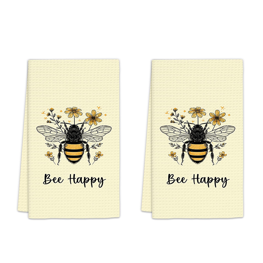 Kitchen Baking Must Haves - 2 Adet, Yazlık Bee Happy Mutfak