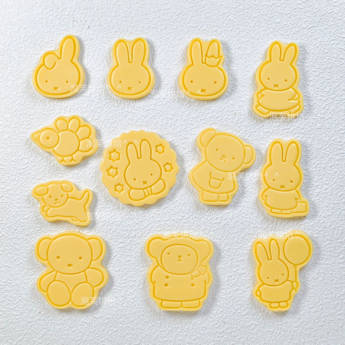 Baking Kitchen For Kids - Sevimli 3D Pres Kurabiye Kalıbı Miffy