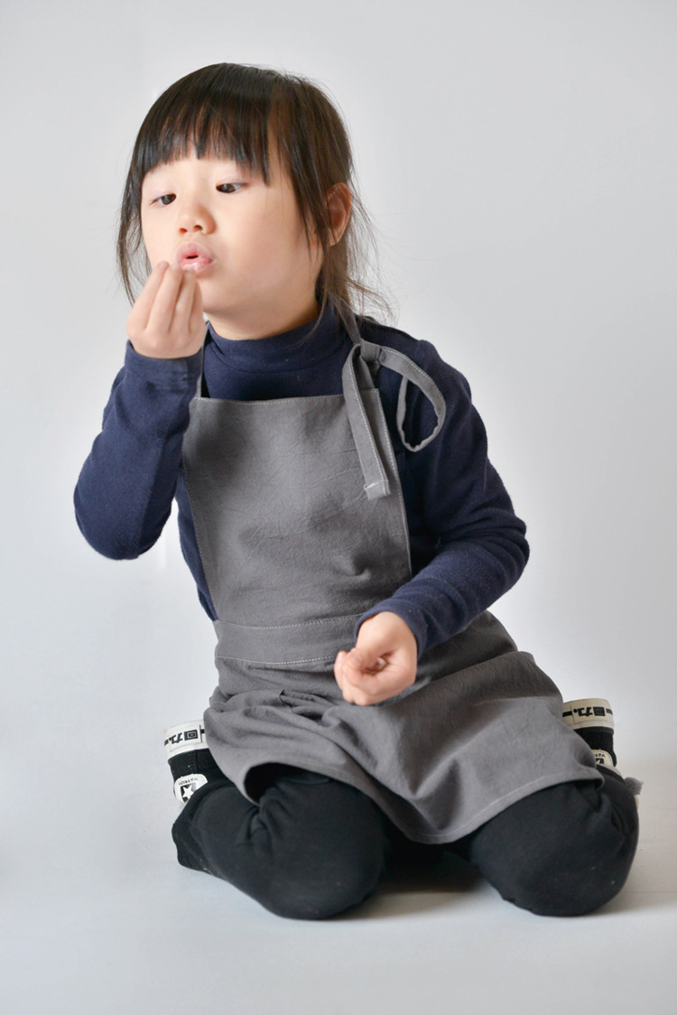 Baking Kitchen For Kids - Çocuklar Pamuk Önlük Elbise Ebeveyn-Çocuk Bebek