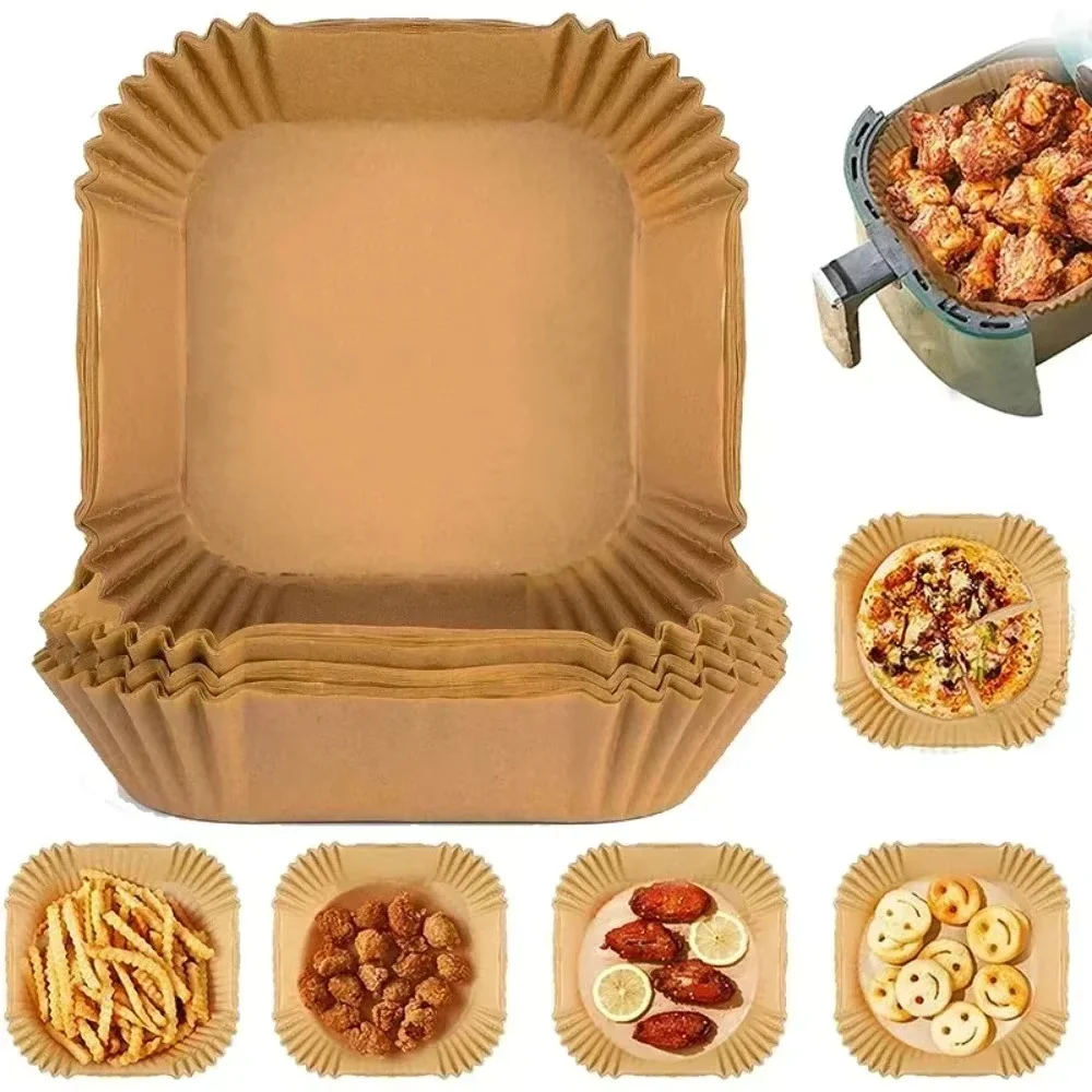 Kitchen Paper For Baking - 50/100 adet hava fritöz özel kağıt