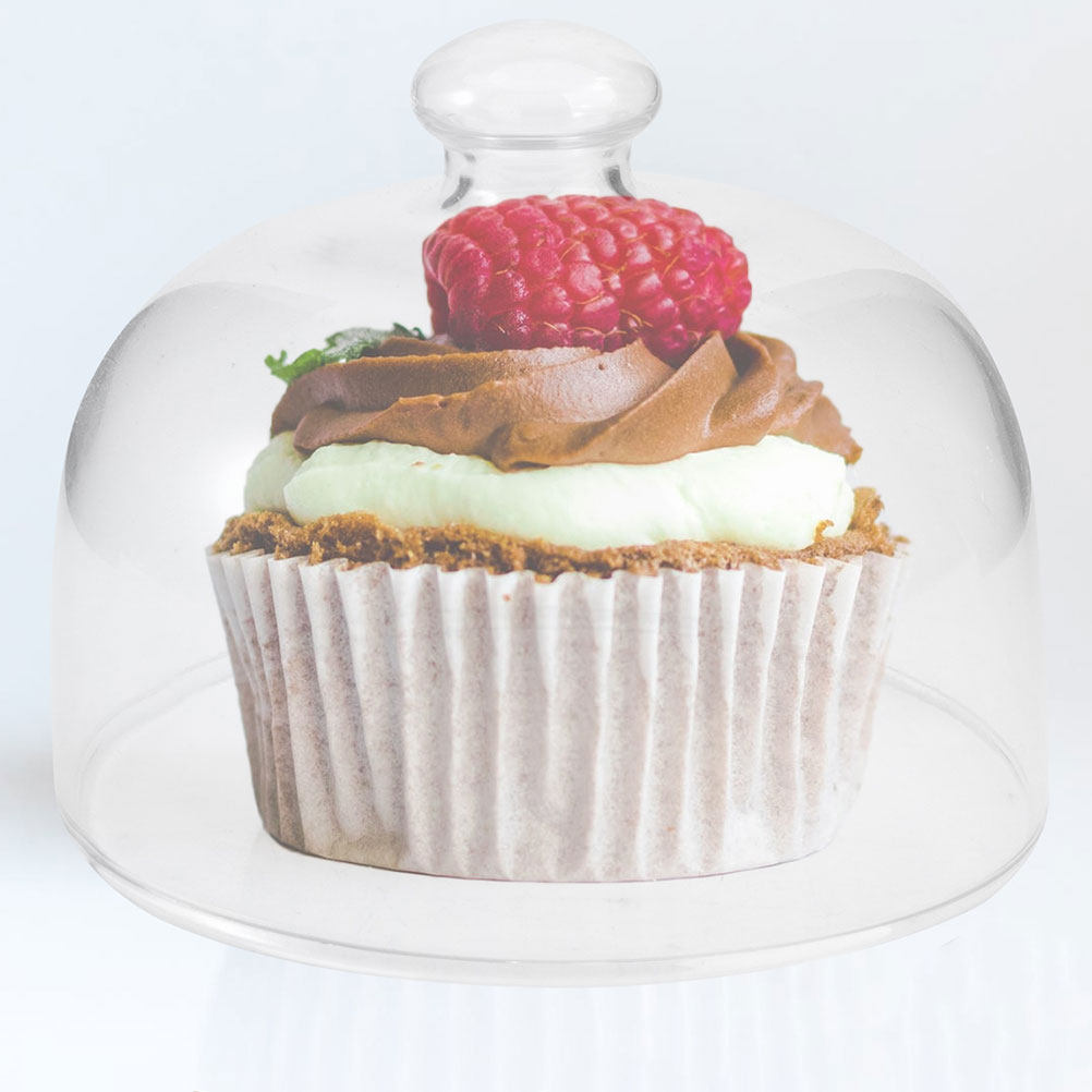 Kitchen Bakery - 2 Adet Şeffaf Toz Geçirmez Yiyecek