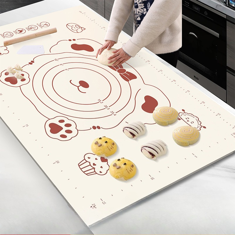 Kitchen Grade Baking Sheet - Silikon Ped Pişirme Mat Levha Yoğurma