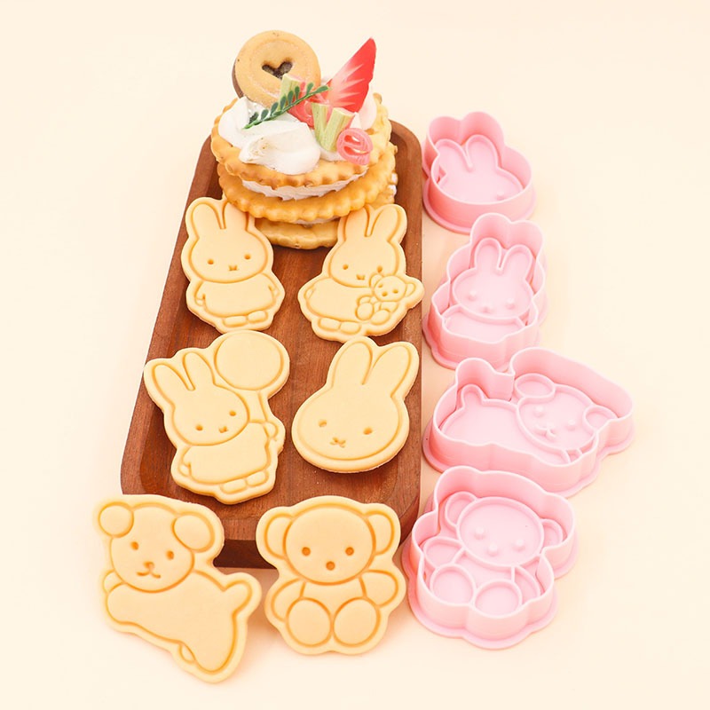 Kitchen Bakery - Sıcak Karikatür Miffy Serisi Kurabiye Kalıbı