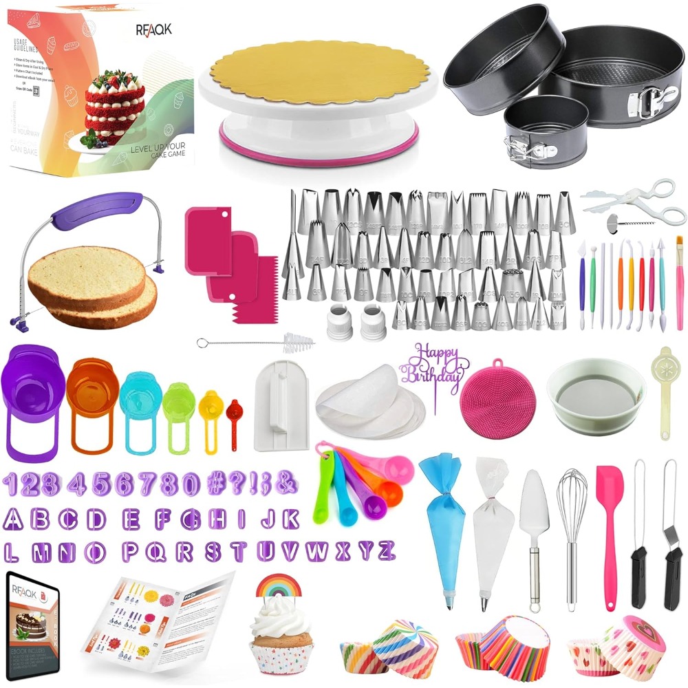 Springform Pan Set - Kek Dekorasyon Malzemeleri Kek Dekorasyon Kiti