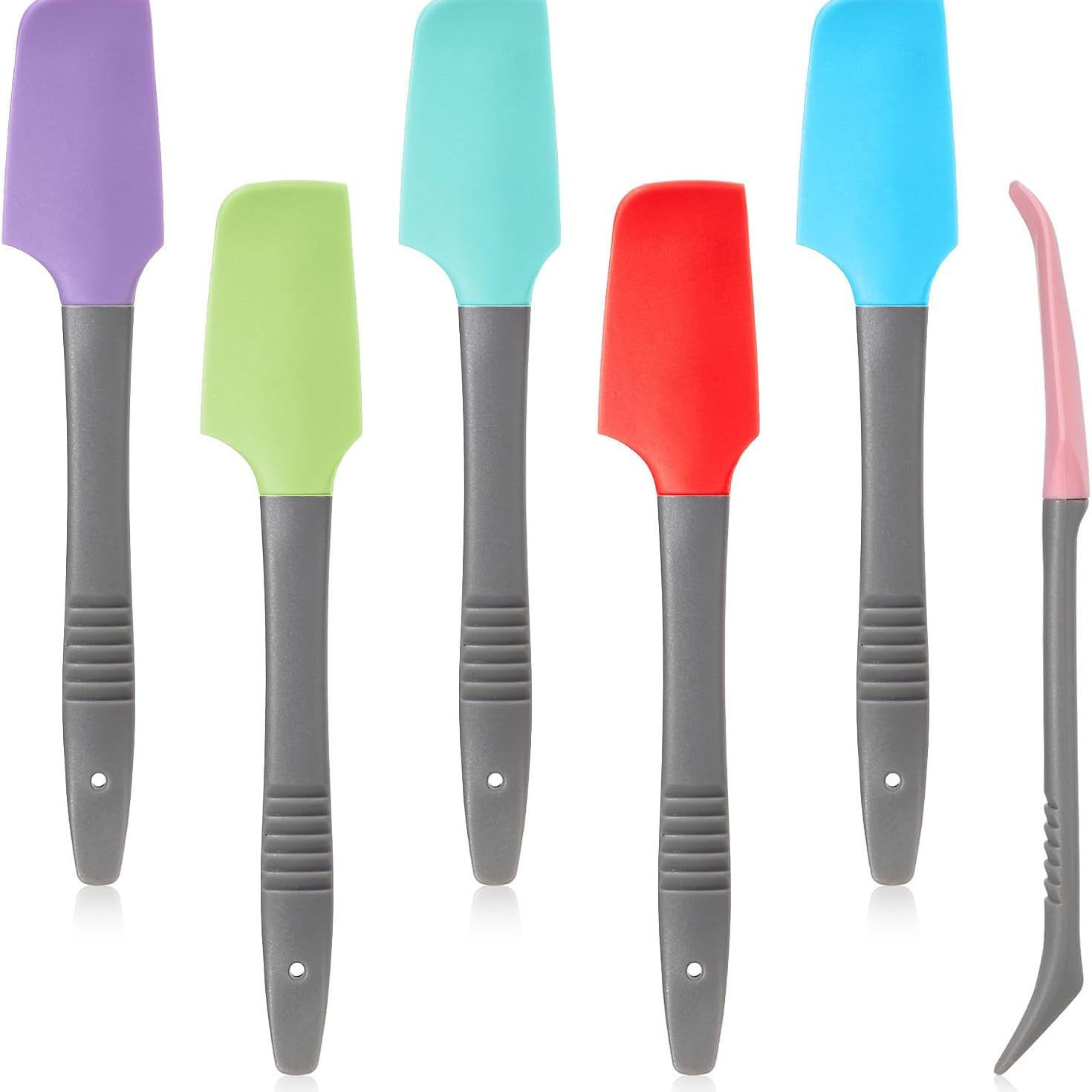 Kitchen Baking Must Haves - 6 Parça Mini Spatula Seti -