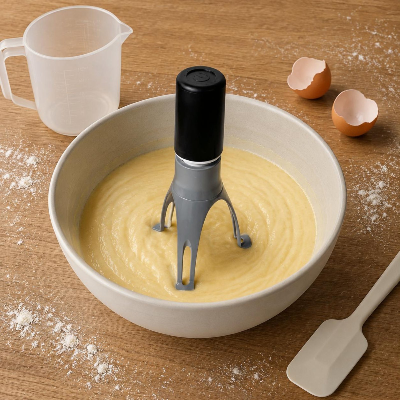 Kitchen Baking Mixer - Otomatik Üçgen Karıştırıcı - Eller Serbest