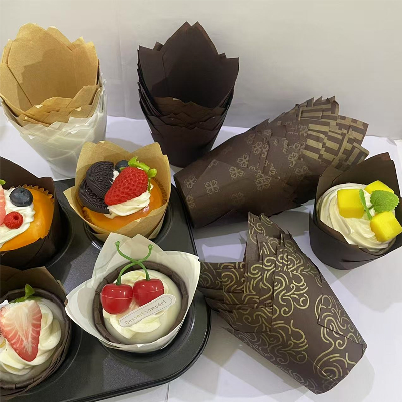 Kitchen Paper For Baking - 50 Adet/100 Adet/200 Adet Lale Kek