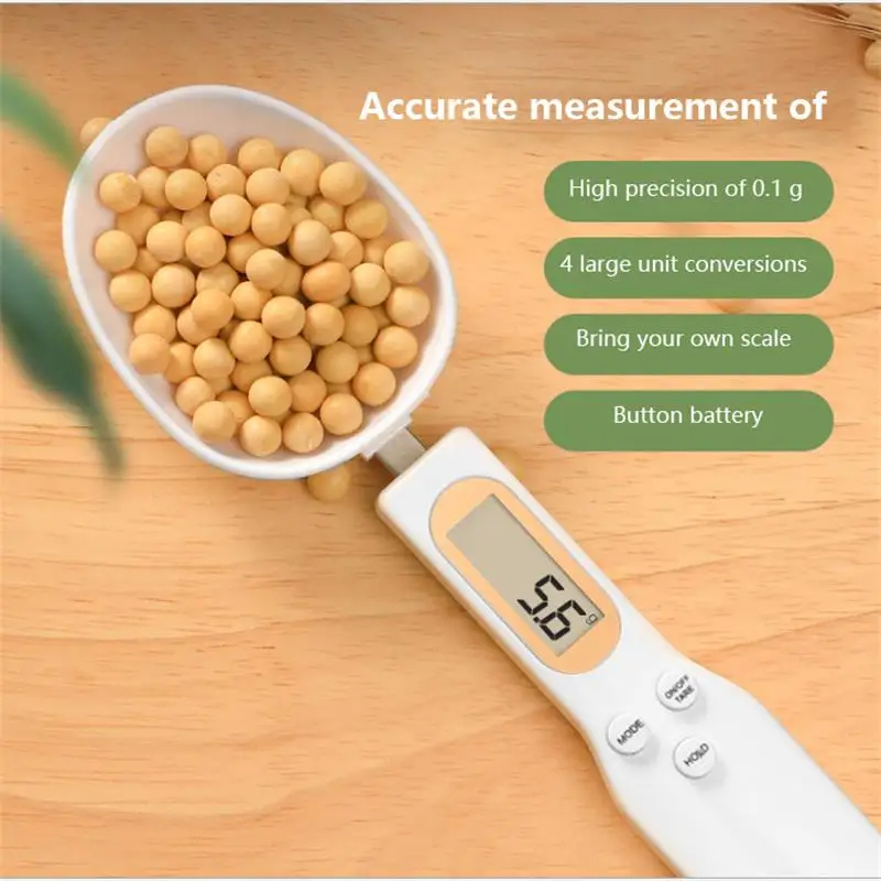 Baking Powder Kitchen - LCD Dijital Ölçüm Ayarlanabilir Tartı Kaşık