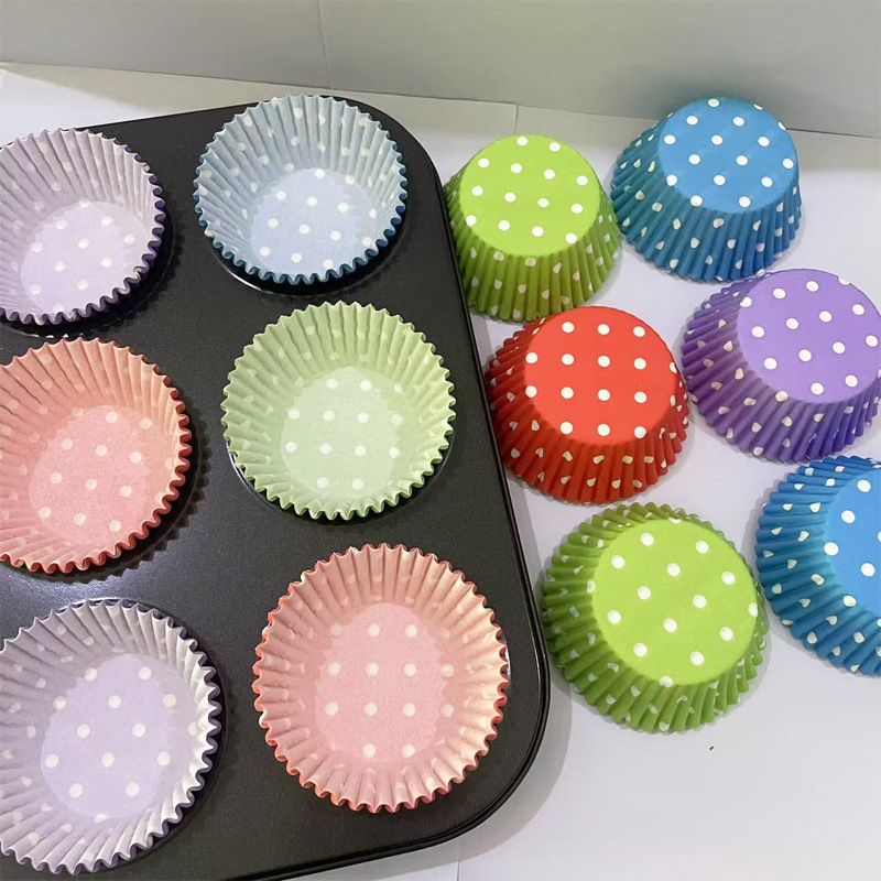 Kitchen Paper For Baking - 100 Adet/200 Adet Puantiyeli Kek Kağıt