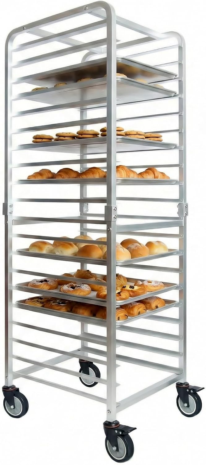 Commercial Kitchen For Baking - Ticari 20 Katmanlı Paslanmaz Çelik Tepsi