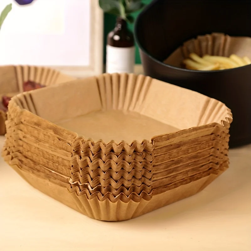 Kitchen Paper For Baking - 30/50 Paket Hava Fritöz Kağıt Kare