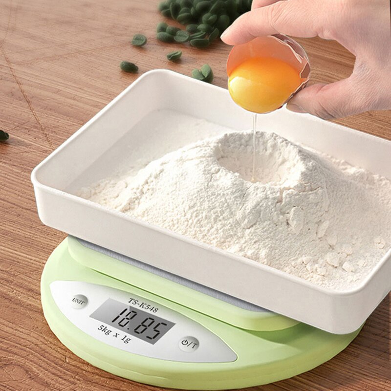Kitchen And Baking - Dijital Mutfak Terazisi 5kg/1g Hassas Elektronik
