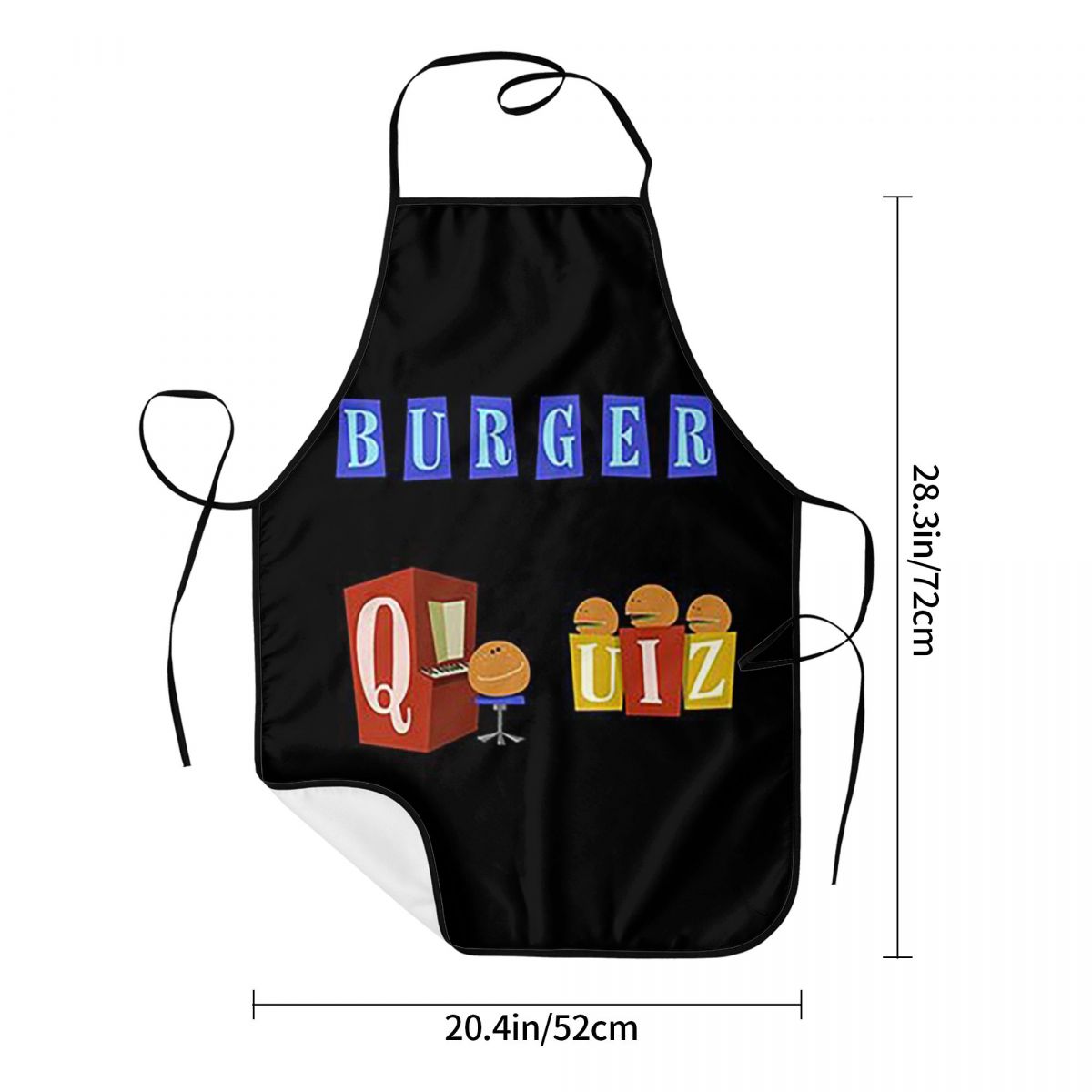 Burger Quiz Yeni Logo Önlükler - Kitchen Quiz incelemesi ve fiyatı