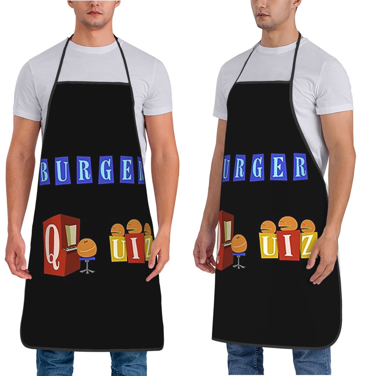 Burger Quiz Yeni Logo Önlükler - Kitchen Quiz incelemesi ve fiyatı