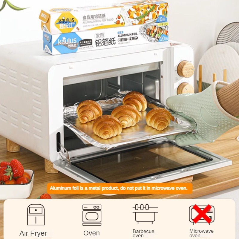 Zackoo 10/20/40 M Alüminyum Fo - Kitchen Paper For Baking incelemesi ve fiyatı