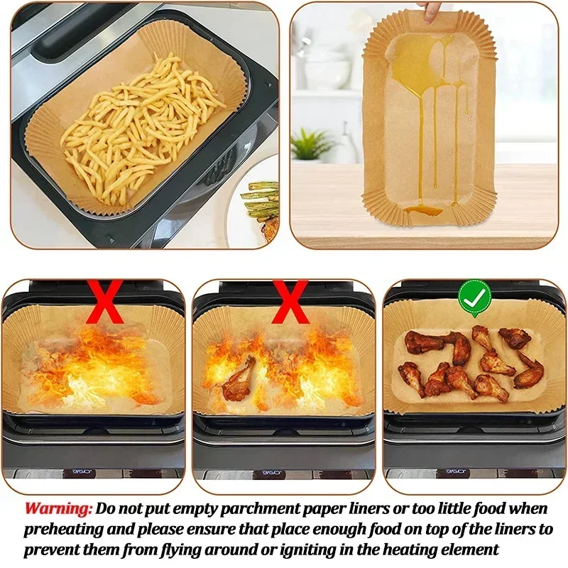 Tek kullanımlık Hava Fritöz Ka - Kitchen Paper For Baking incelemesi ve fiyatı