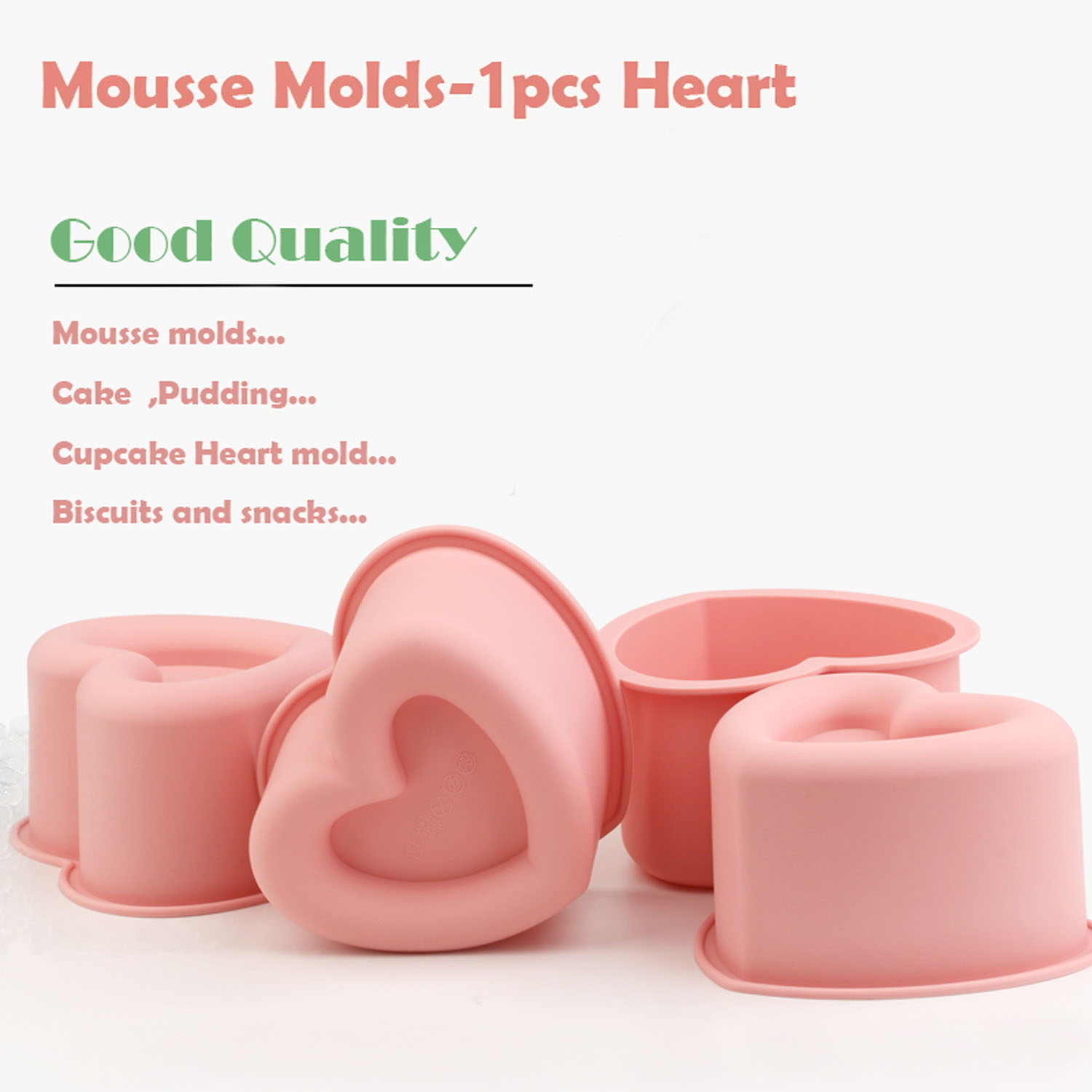 Muslu Kekler için Kalp Şeklind - Kitchen Baking Must Haves incelemesi ve fiyatı