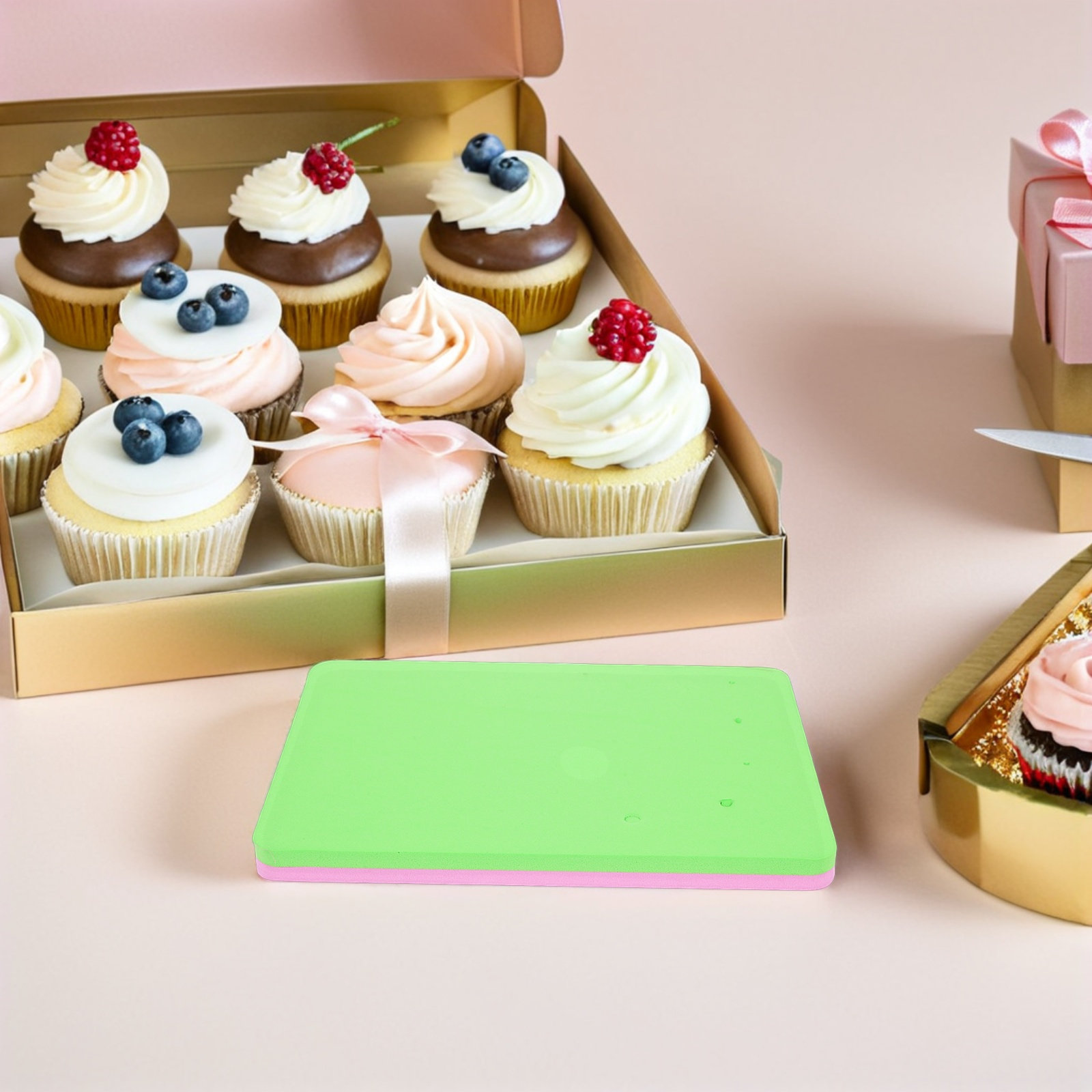 3 Adet Fondan Kek Modelleme Pe - Kitchen Tools For Baking incelemesi ve fiyatı