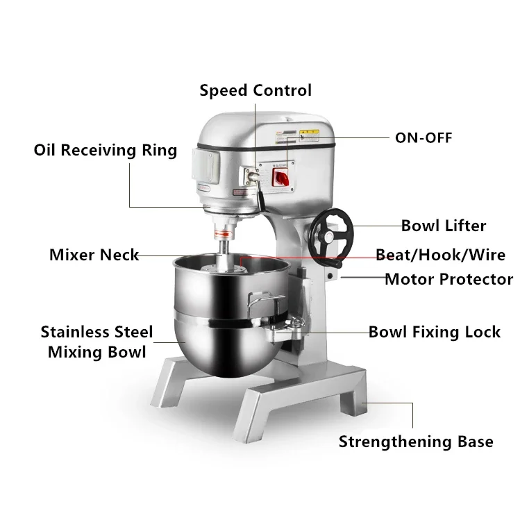 20 litrelik planet mikser, fır - Commercial Kitchen For Baking incelemesi ve fiyatı