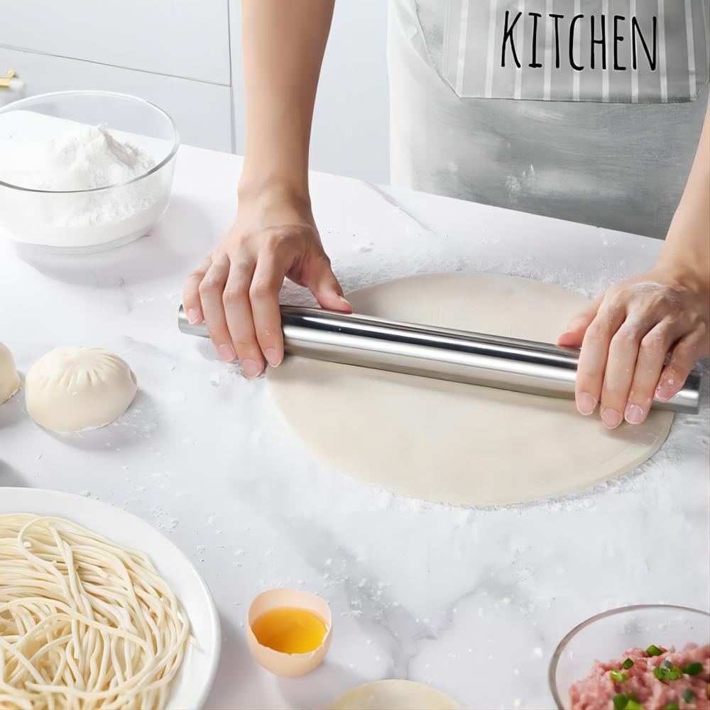 Paslanmaz Çelik Oklava Pişirme - Bread Baking Kitchen Utensils incelemesi ve fiyatı