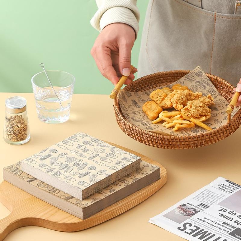 100 adet Yağ Geçirmez Pişirme  - Kitchen Paper For Baking incelemesi ve fiyatı