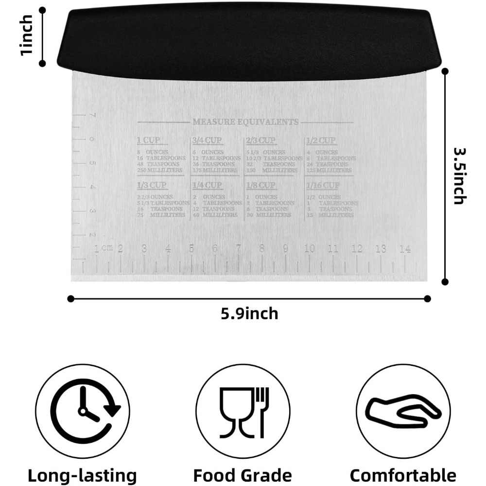 2 Parça Paslanmaz Çelik Hamur  - Bread Baking Kitchen Utensils incelemesi ve fiyatı