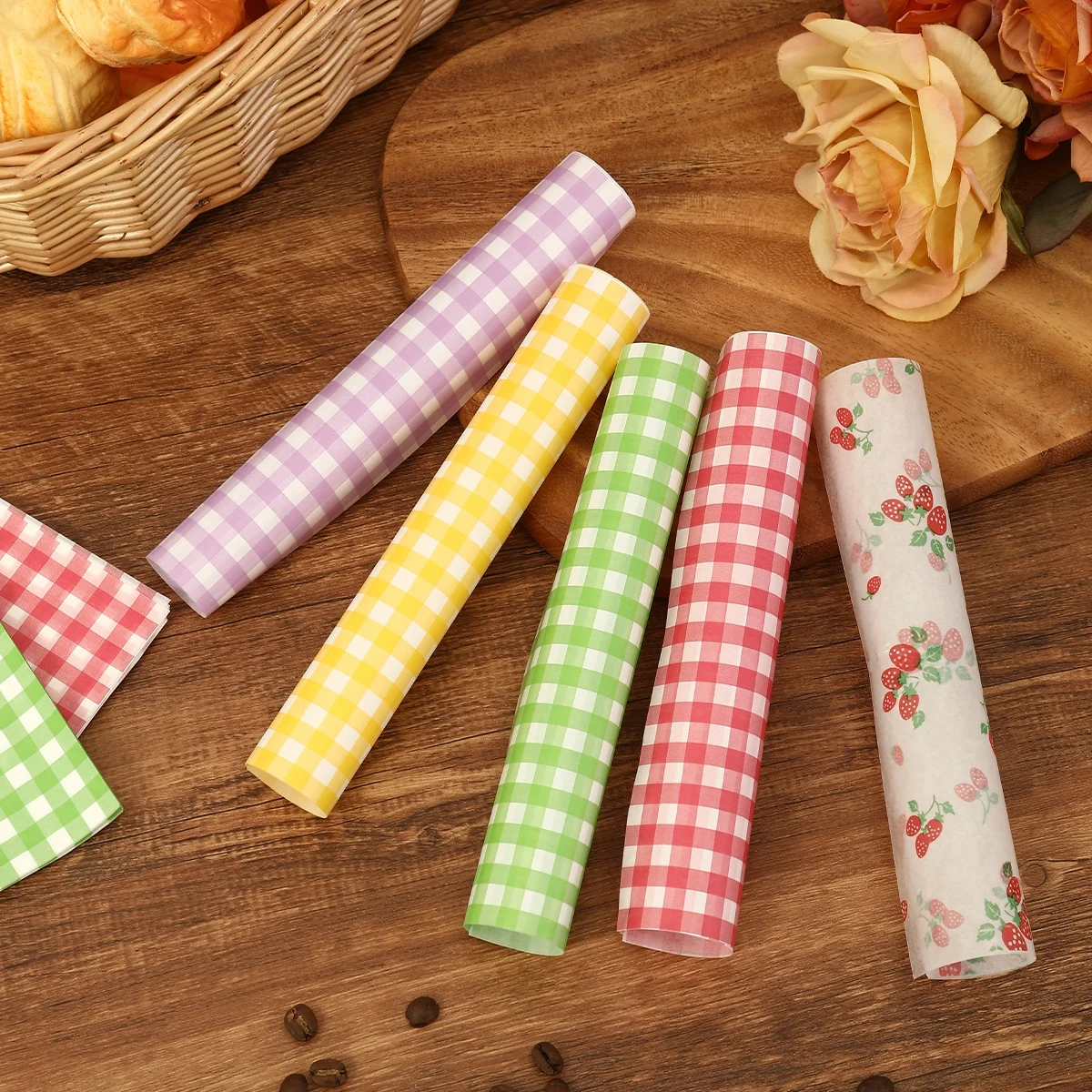 50 adet yağa dayanıklı ambalaj - Kitchen Paper For Baking incelemesi ve fiyatı