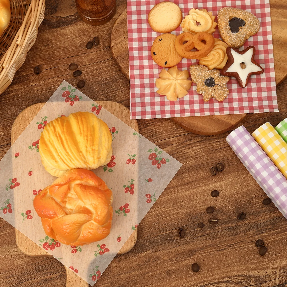 50 adet yağa dayanıklı ambalaj - Kitchen Paper For Baking incelemesi ve fiyatı