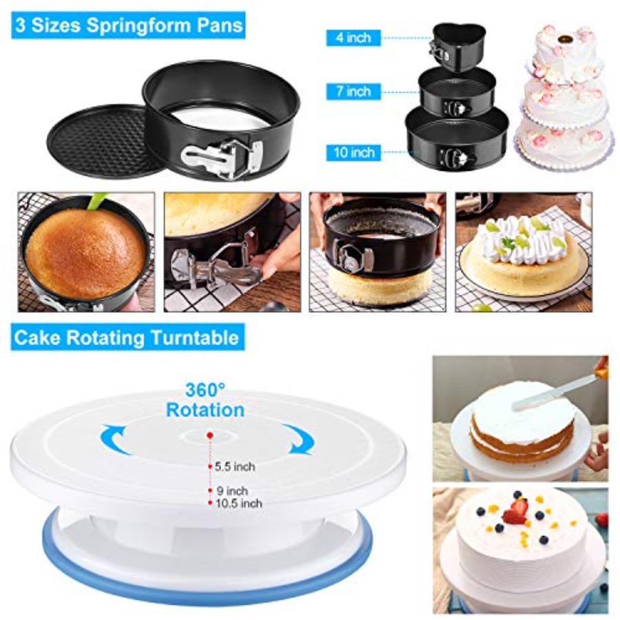Pasta Süsleme Malzemeleri, 493 - Springform Pan Set incelemesi ve fiyatı