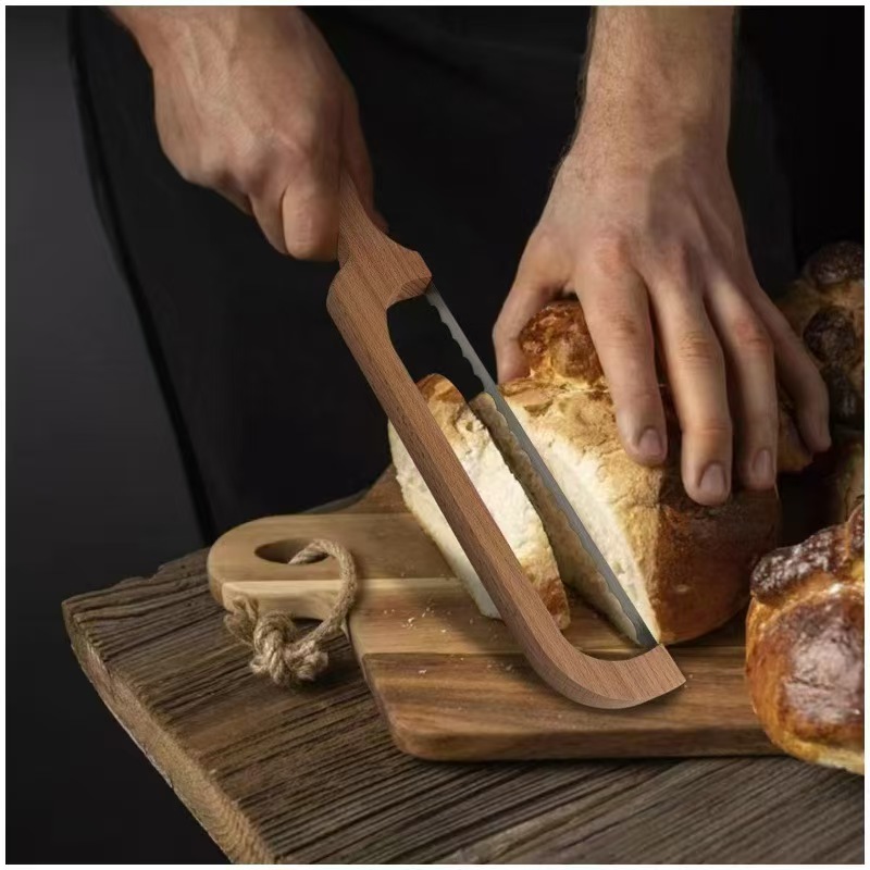 Yeni ahşap ekmek bıçağı tost t - Bread Baking Kitchen Utensils incelemesi ve fiyatı