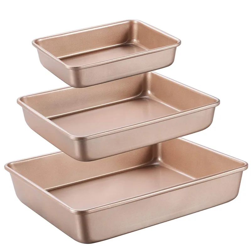 Kalınlaşmak Karbon Çelik Altın - Springform Pan Set incelemesi ve fiyatı