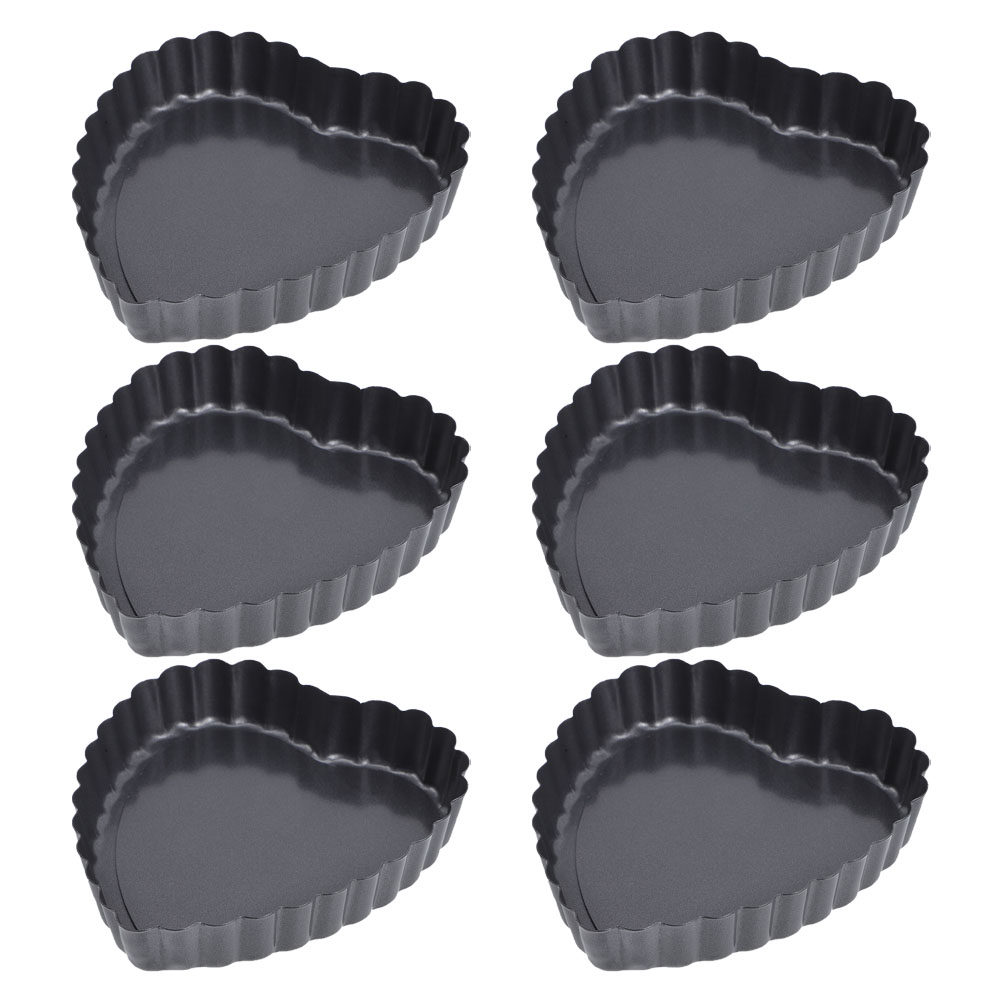 6 Parça Kalp Şeklinde Tart Kal - Mini Kitchen Baking incelemesi ve fiyatı