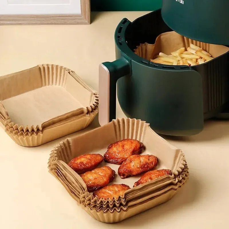 50 adet/takım Hava Fritöz Kağı - Kitchen Paper For Baking incelemesi ve fiyatı