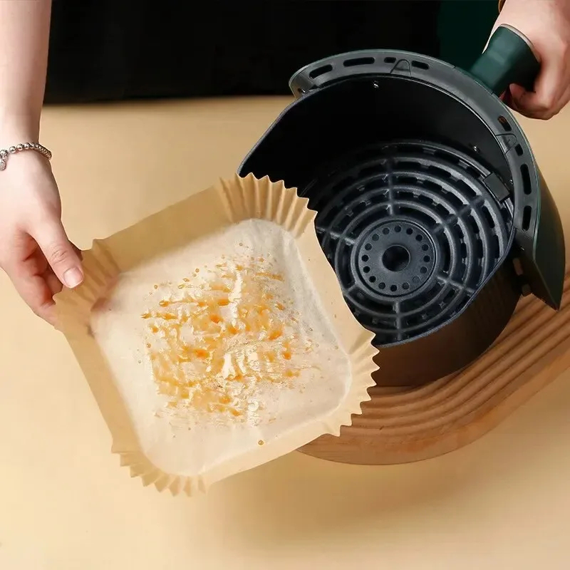 50 adet/takım Hava Fritöz Kağı - Kitchen Paper For Baking incelemesi ve fiyatı