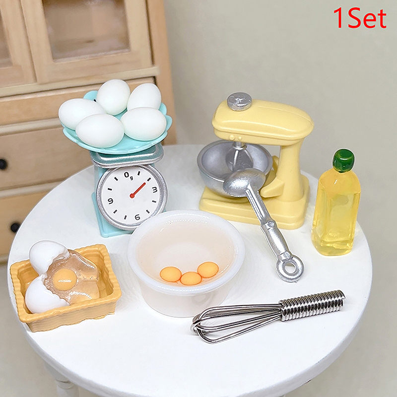 1 takım 1:12 Dollhouse minyatü - Kitchen And Baking incelemesi ve fiyatı