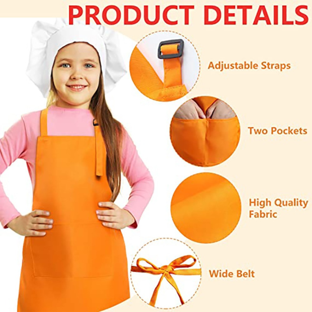 Çocuk Şef Önlüğü Ön Cepli Önlü - Baking Kitchen For Kids incelemesi ve fiyatı