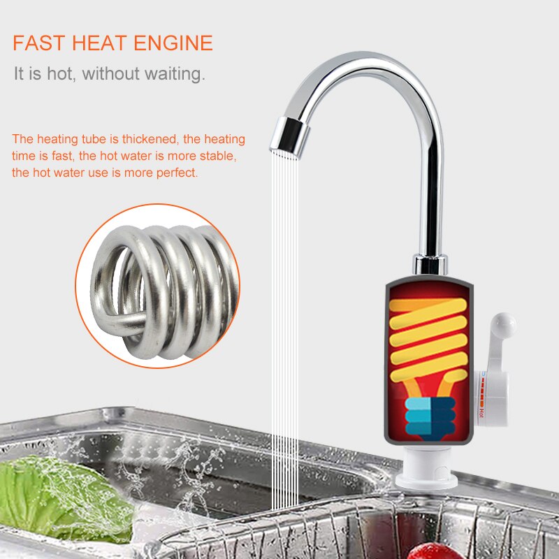 ATWFS Tankless elektrikli yeni - Kitchen Baking Mixer incelemesi ve fiyatı