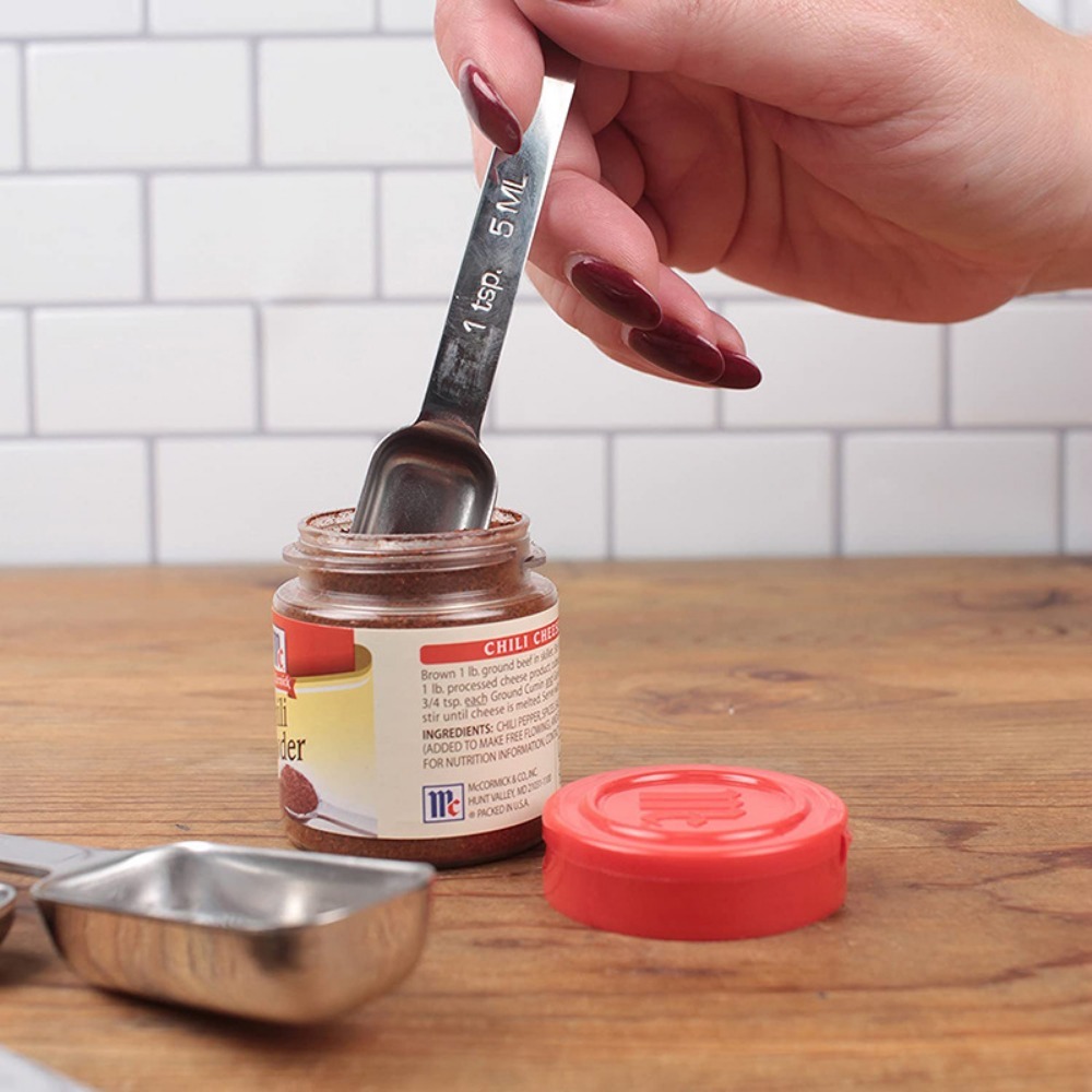 Ölçek ile 6 adet paslanmaz çel - Baking Powder Kitchen incelemesi ve fiyatı