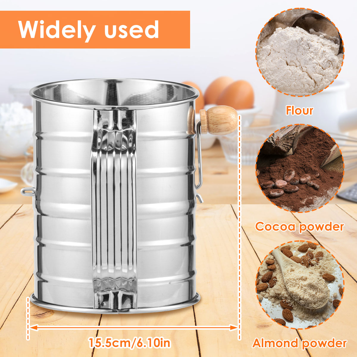 Un elek paslanmaz çelik ince ö - Baking Powder Kitchen incelemesi ve fiyatı