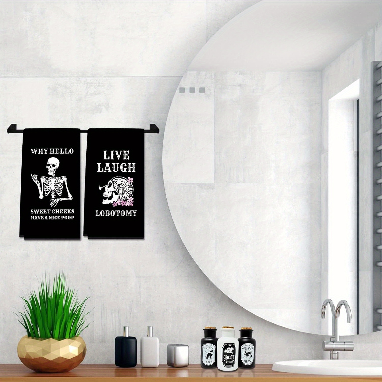 2'li Set, Gotik Kafatası Temal - Kitchen Baking Necessities incelemesi ve fiyatı