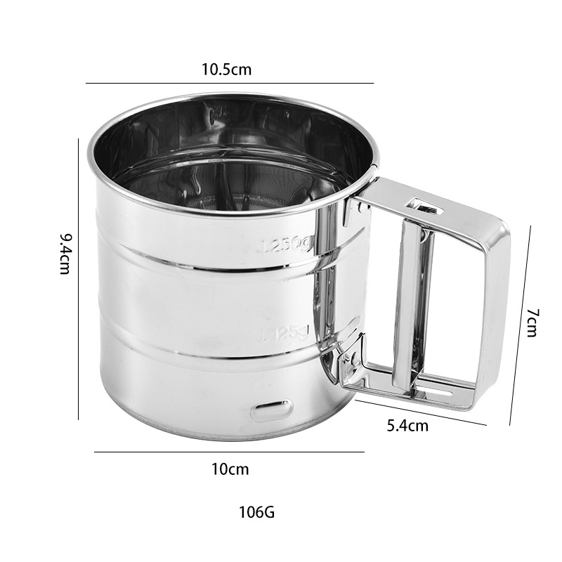 1 adet paslanmaz çelik un elek - Baking Powder Kitchen incelemesi ve fiyatı